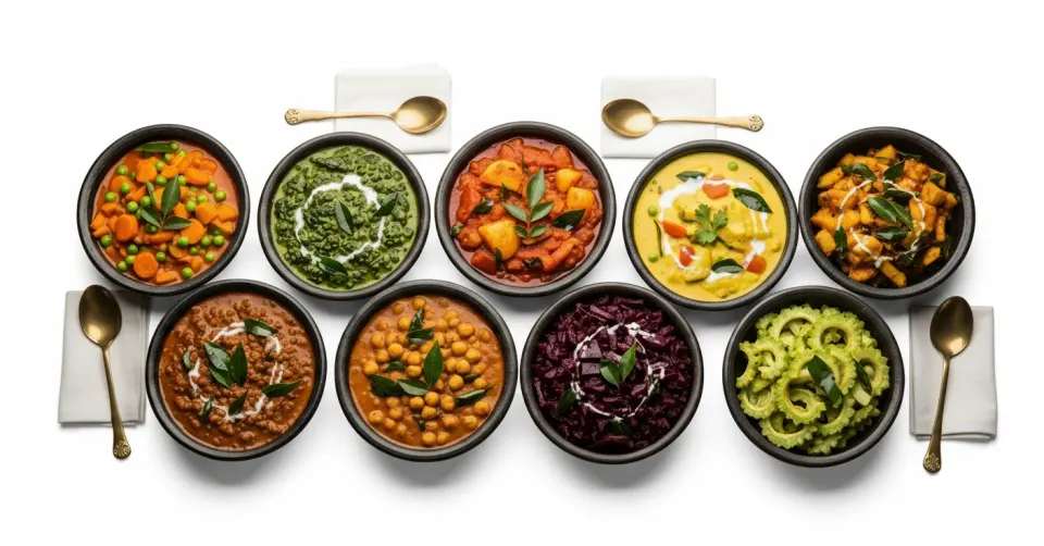 VEG CURRIES-SOUTH INDIAN